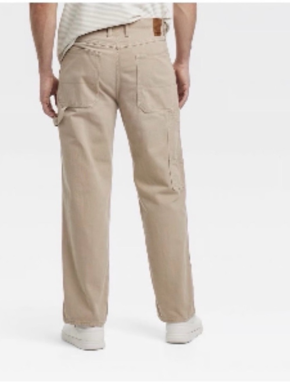 Goodfellow & Co Beige Cargo Utility Pants - Picture 2 of 6